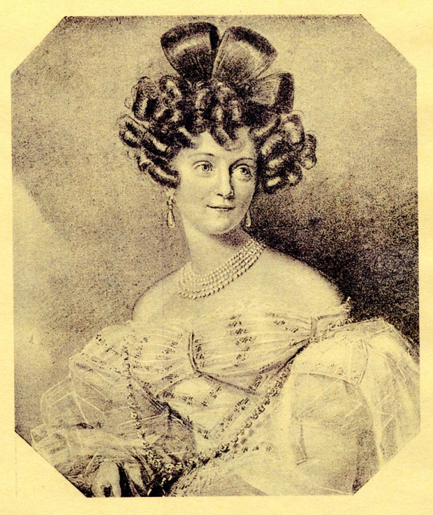 Princess Carolyne zu Sayn-Wittgenstein, née Iwanowska (1819-1887) van Unbekannter Künstler