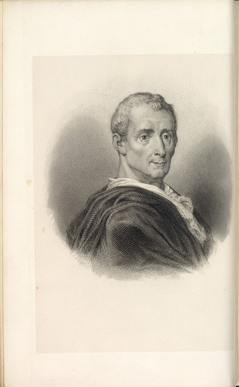 Charles de Secondat, Baron de Montesquieu (1689-1755) van Unbekannter Künstler