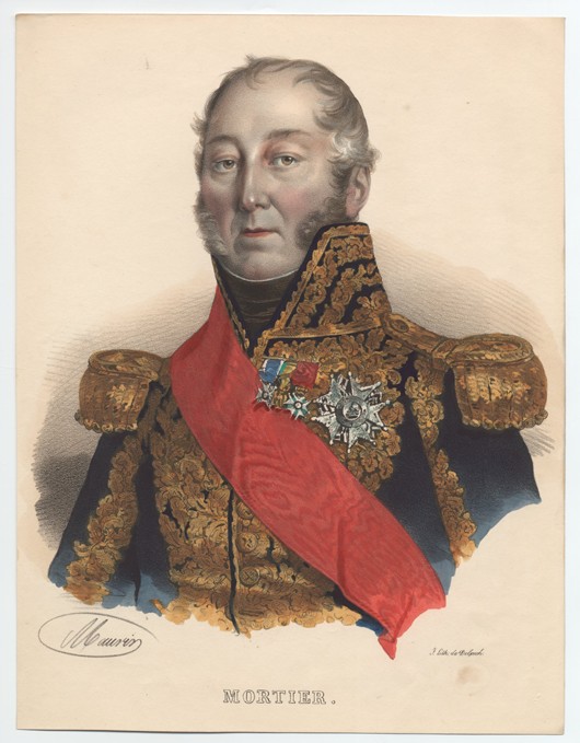 Édouard Adolphe Mortier (1768-1835), Marshal of France van Unbekannter Künstler