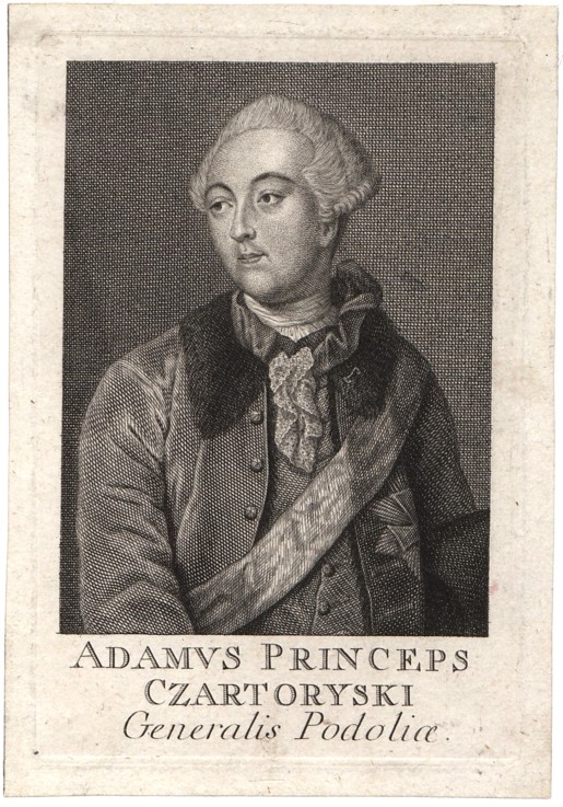 Prince Adam Kazimierz Czartoryski (1734-1823) van Unbekannter Künstler