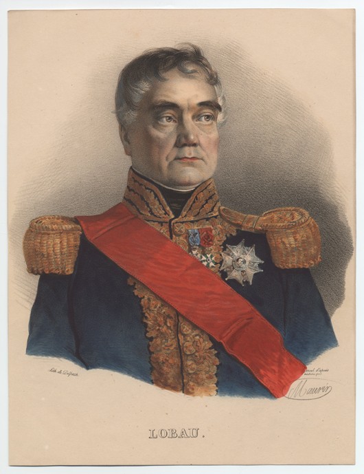 Georges Mouton de Lobau (1770-1838), Marshal of France van Unbekannter Künstler