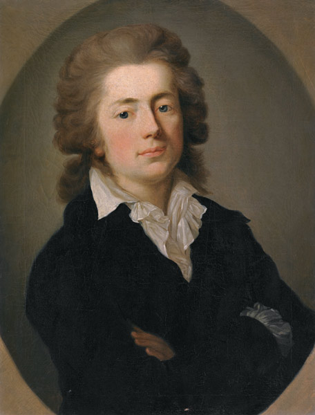 Portrait of Count Jan Nepomucen Potocki (1761-1815) van Unbekannter Künstler