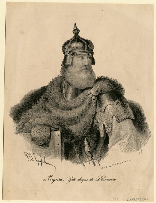 Kestutis, Grand Duke of Lithuania van Unbekannter Künstler