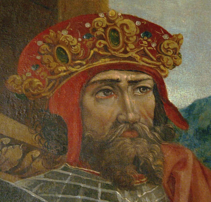 King Wladyslaw II. Jagiello (Detail) van Unbekannter Künstler