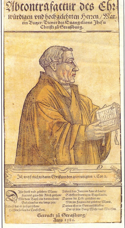Martin Bucer (1491-1551) van Unbekannter Künstler
