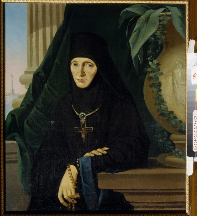 Mother Superior Maria (Tuchkova) van Unbekannter Künstler