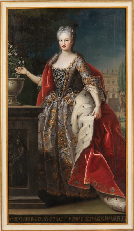 Anne Christine of Sulzbach (1704-1723) van Unbekannter Künstler