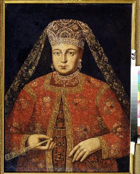 Portrait of Tsarina Marfa Matveyevna (1664-1715)