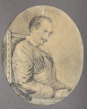 Portrait of the poet, Decembrist Count Alexander I. Odoevsky (1802-1839)