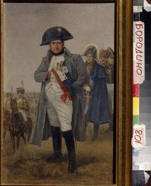 Portrait of Emperor Napoléon I Bonaparte (1769-1821) van Unbekannter Künstler