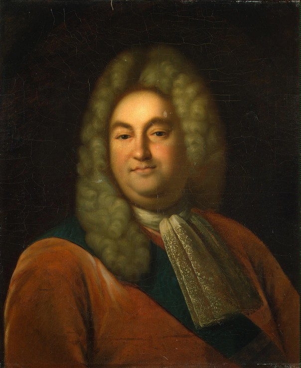 Portrait of Baron Peter Pavlovich Shafirov (1669-1739) van Unbekannter Künstler