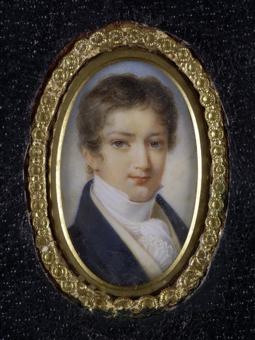 Portrait of Prince Dmitry Petrovich Volkonsky (1805-1859) van Unbekannter Künstler