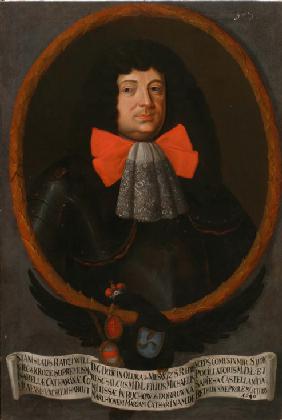 Portrait of count Stanislaw Kazimierz Radziwill (1648-1690)