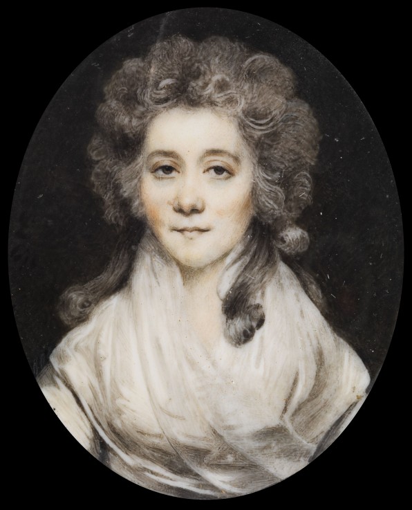 Portrait of Countess Anna Evgenyevna Obolenskaya (1778-1810) van Unbekannter Künstler