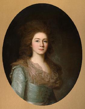 Portrait of Countess Varvara Ivanovna Golitsyna (?-1804), née Shipova