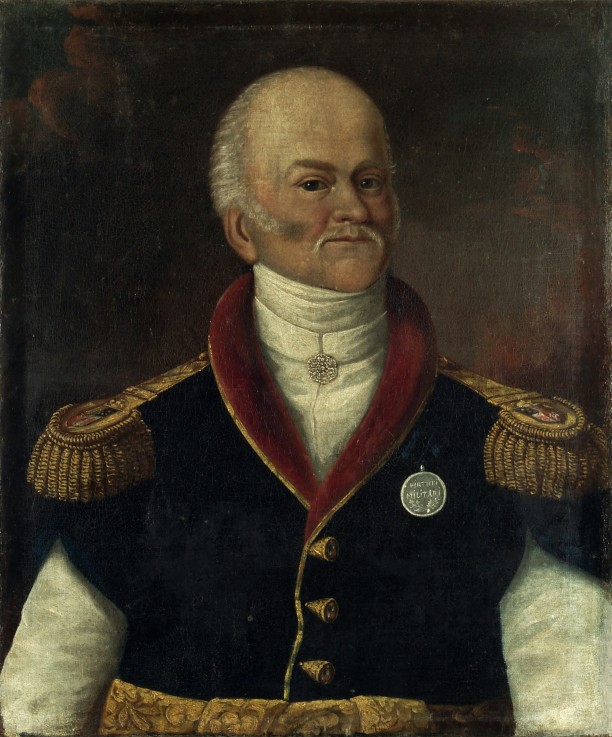 Portrait of General Ksawery Franciszek Krasicki (1774–1844) van Unbekannter Künstler
