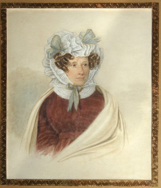 Portrait of Yelizaveta Markovna Poltoratskaya (1768-1838) van Unbekannter Künstler