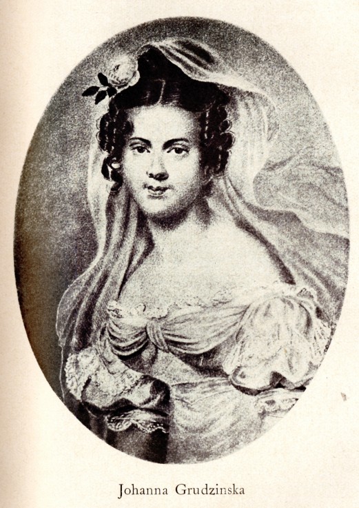 Portrait of Joanna Grudzinska van Unbekannter Künstler