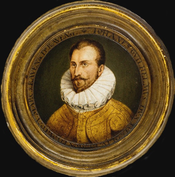 Portrait of John William, Duke of Jülich-Cleves-Berg (1562-1609) van Unbekannter Künstler