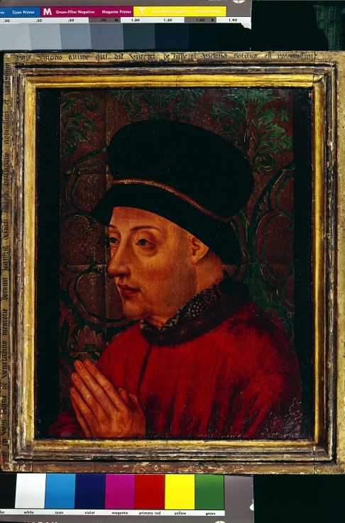 Portrait of King John I of Portugal (1357-1433) van Unbekannter Künstler