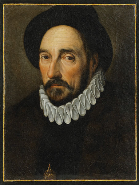Portrait of Michel de Montaigne (1533-1592) van Unbekannter Künstler