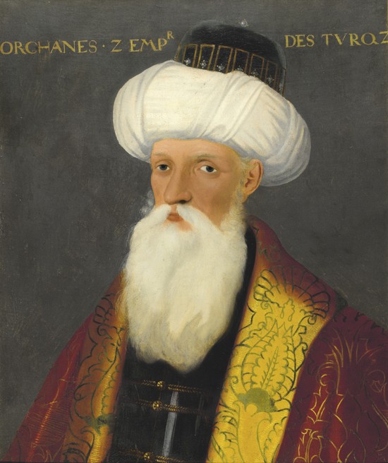 Portrait of Orhan I (1281-1362), Sultan of the Ottoman Empire van Unbekannter Künstler