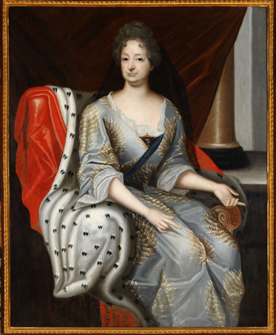 Portrait of Sophia of the Palatinate (1630-1714), Electress of Brunswick-Lüneburg van Unbekannter Künstler