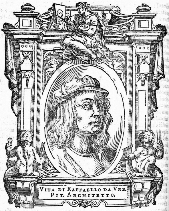 Raphael. From: Giorgio Vasari, The Lives of the Most Excellent Italian Painters, Sculptors, and Arch van Unbekannter Künstler