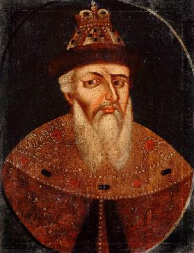 Portrait of the Tsar Ivan IV the Terrible (1530-1584)