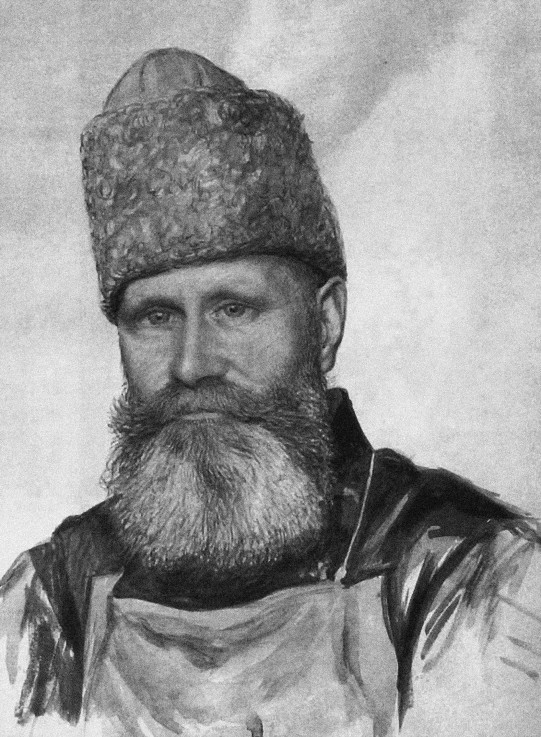 Vladimir Fyodorovich Dzhunkovsky (1865-1938) in the Taganka Prison van Unbekannter Künstler