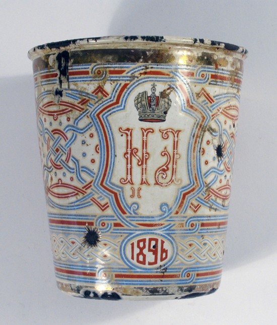 Coronation Cup. Present on the occasion of the Coronation of Nicholas II 1896 van Unbekannter Meister