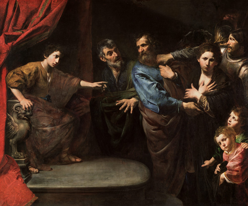 The Judgement of Daniel or, The Innocence of Susanna van Valentin de Boulogne