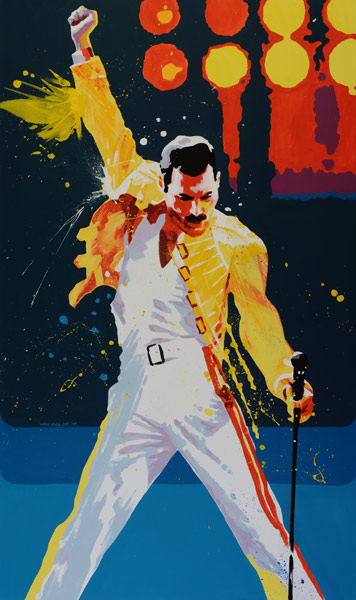Freddie Mercury van Pavel van Golod