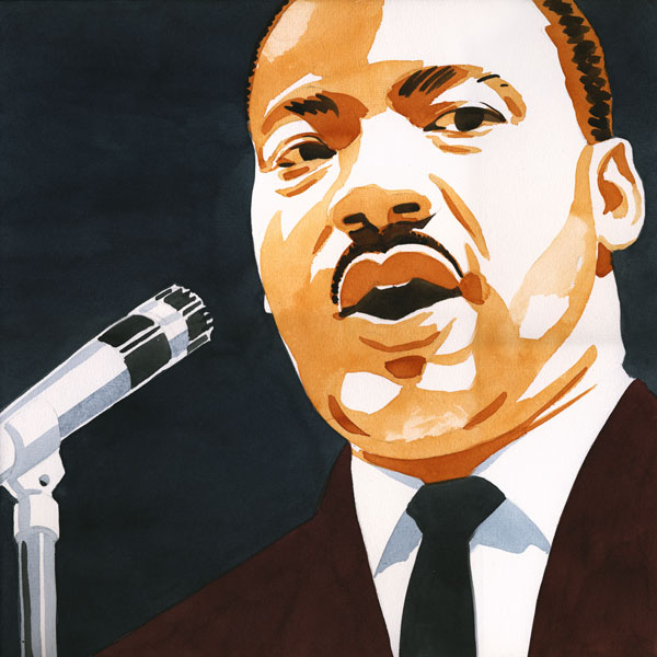 Martin Luther King van Pavel van Golod