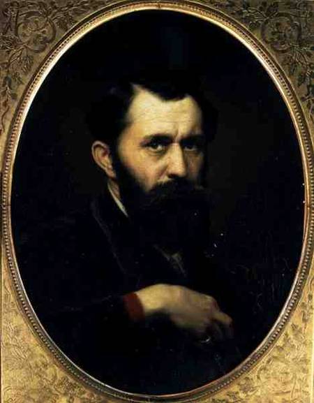 Self Portrait van Vasili Grigorevich Perov