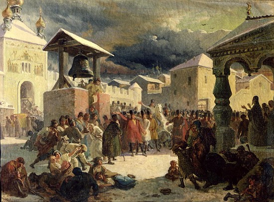 The Veche in the Republic of Novgorod van Vasily Grigorievich Khudyakov