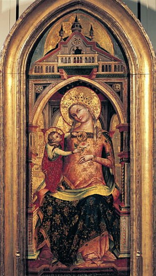 The Virgin and Child van Veneziano Lorenzo