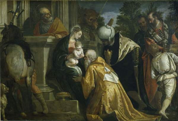 P.Veronese /Adoration of the Kings/ C16 van Veronese, Paolo (eigentl. Paolo Caliari)