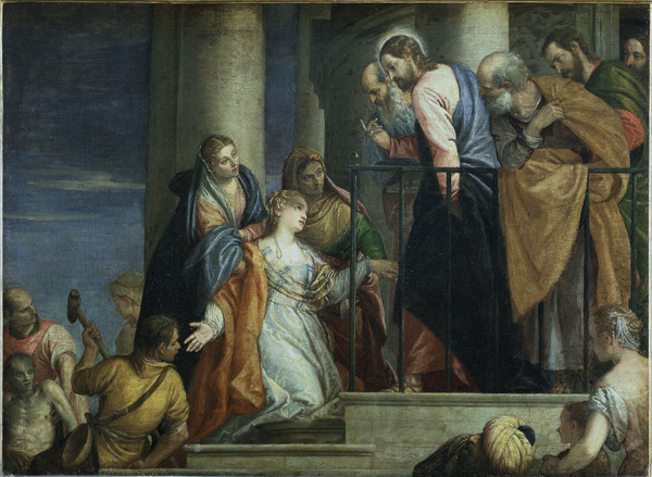 Awakening of Y.Man of Nain/Veronese/ C16 van Veronese, Paolo (eigentl. Paolo Caliari)
