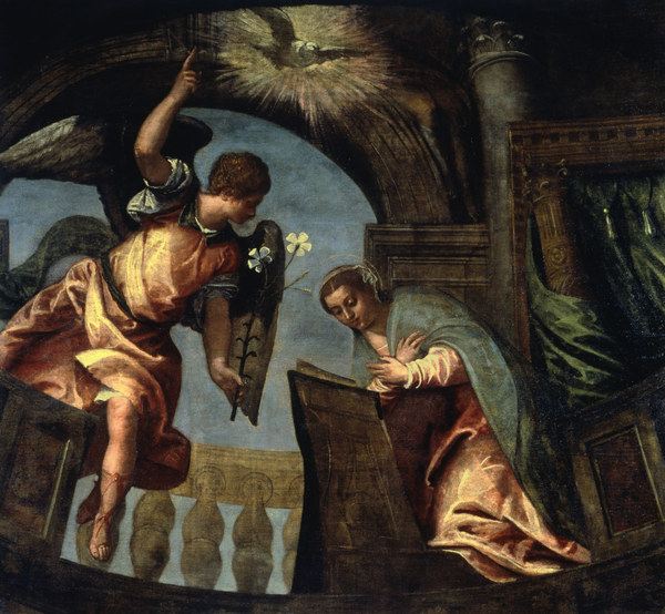 Annunciation / Veronese / C16th van Veronese, Paolo (eigentl. Paolo Caliari)