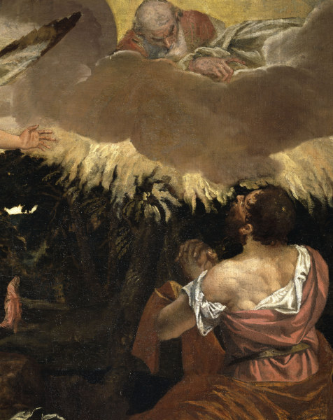 P.Veronese / Burning bush / Detail van Veronese, Paolo (eigentl. Paolo Caliari)
