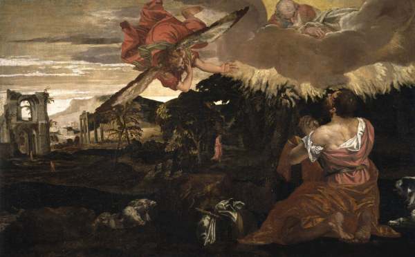 P.Veronese, Moses and the burning bush van Veronese, Paolo (eigentl. Paolo Caliari)