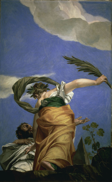 P.Veronese, Triumph of Virtue / painting van Veronese, Paolo (eigentl. Paolo Caliari)