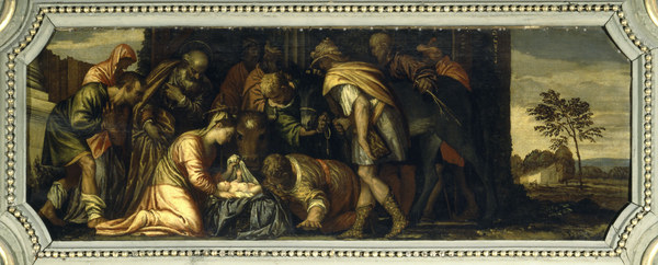 The Nativity / Veronese / 1558 van Veronese, Paolo (eigentl. Paolo Caliari)