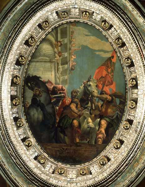 The Triumph of Mordecai/ Veronese/ 1555 van Veronese, Paolo (eigentl. Paolo Caliari)