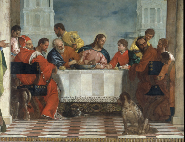 Veronese / Feast in the House of Levi van Veronese, Paolo (eigentl. Paolo Caliari)