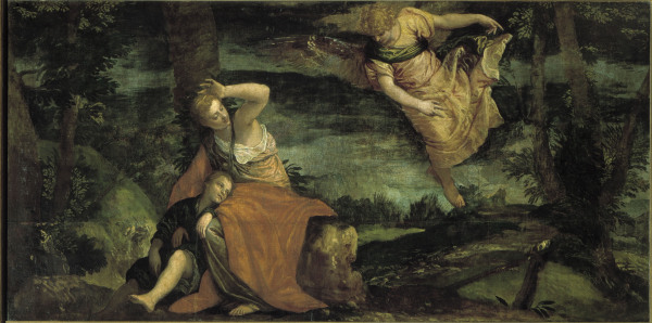 Paolo Veronese / Hagar and Ishmael van Veronese, Paolo (eigentl. Paolo Caliari)