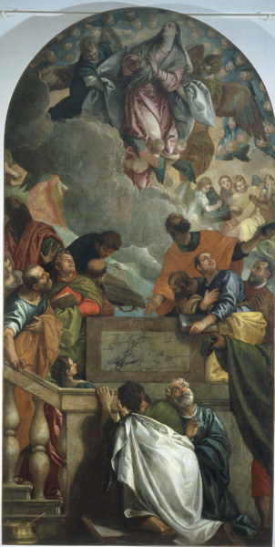 Veronese-Workshop / Ascension of Mary van Veronese, Paolo (eigentl. Paolo Caliari)