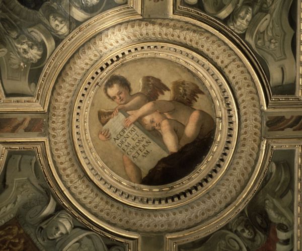 Veronese / Two Putti / 1555 van Veronese, Paolo (eigentl. Paolo Caliari)