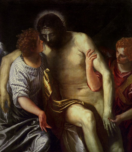 P.Veronese, Dead Christ and angels van Veronese, Paolo (eigentl. Paolo Caliari)